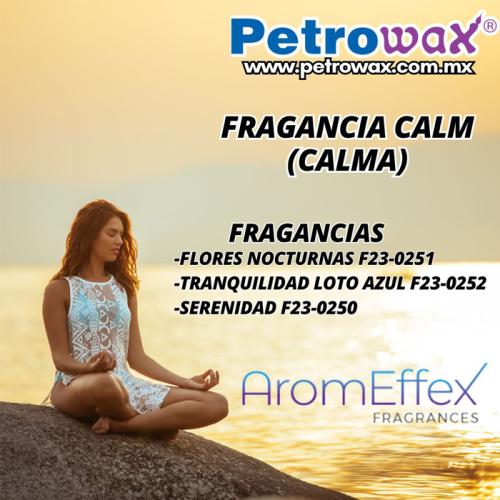 vela fragancia calma