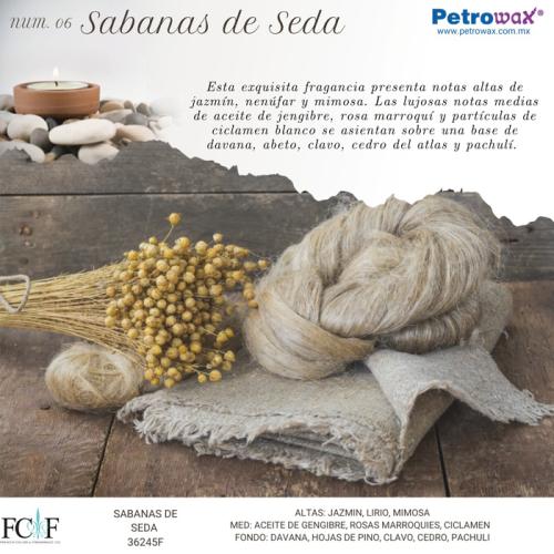 vela fragancia sabanas